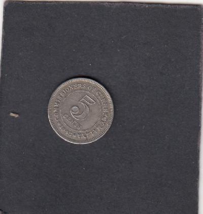 Beschrijving: 5 Cent  GEORGIUS VI  